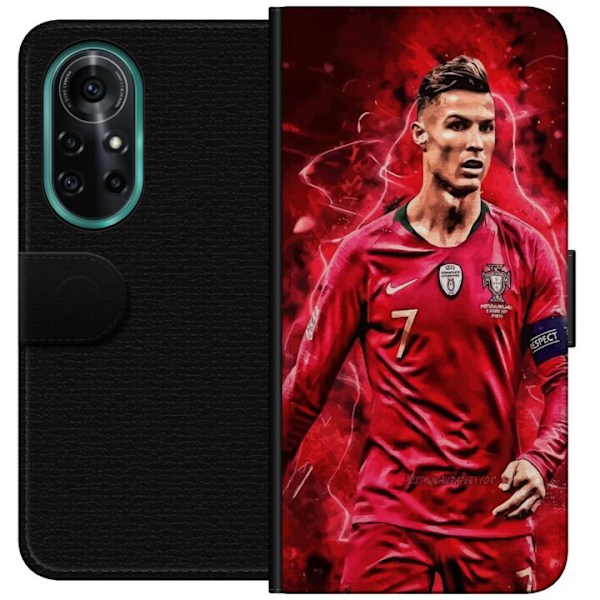 Huawei nova 8 Pro Plånboksfodral Ronaldo Skills – CR7 Design för Äkta Supporters