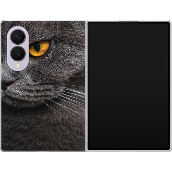 Kompatibelt Mobildeksel til Samsung Galaxy Z Fold8 Grå midnattskatt grå