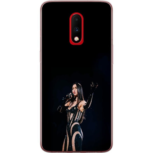 OnePlus 7 Läpinäkyvä kuori Dua Lipa – Pop Star Aesthetic