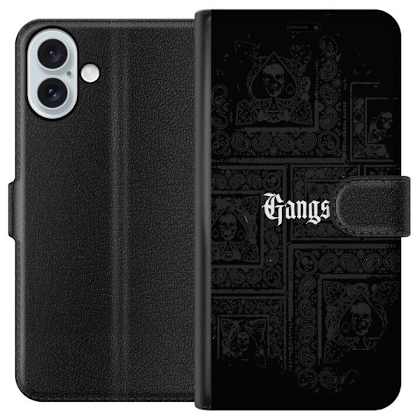 Apple iPhone 16 Plus Tegnebogsetui Gangsta