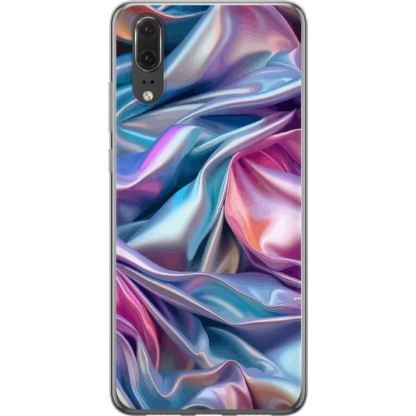 Huawei P20 Gennemsigtig cover Skinnende silke