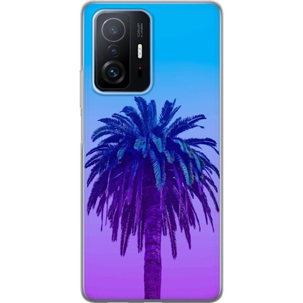 Xiaomi 11T Genomskinligt Skal Palm