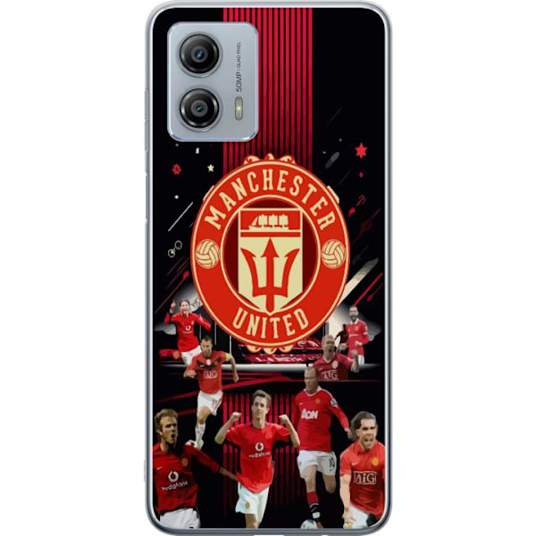 Motorola Moto G53 Gjennomsiktig deksel Manchester United F.C.