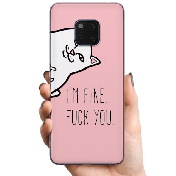 Huawei Mate 20 Pro TPU Mobilskal Fine