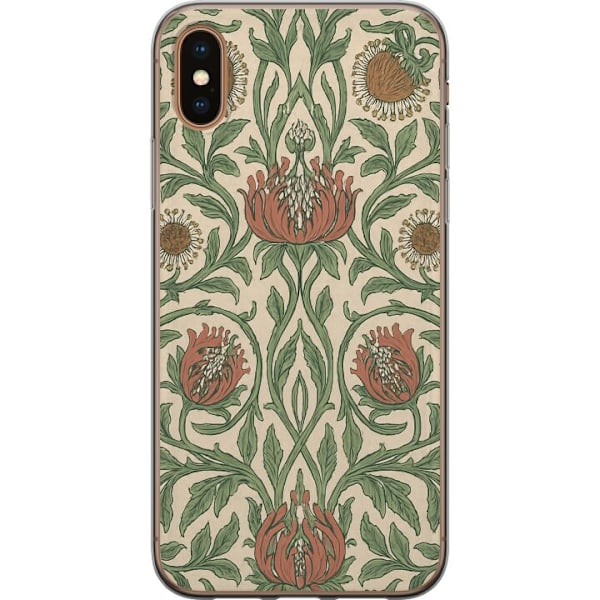 Apple iPhone XS Max Genomskinligt Skal Petal Details