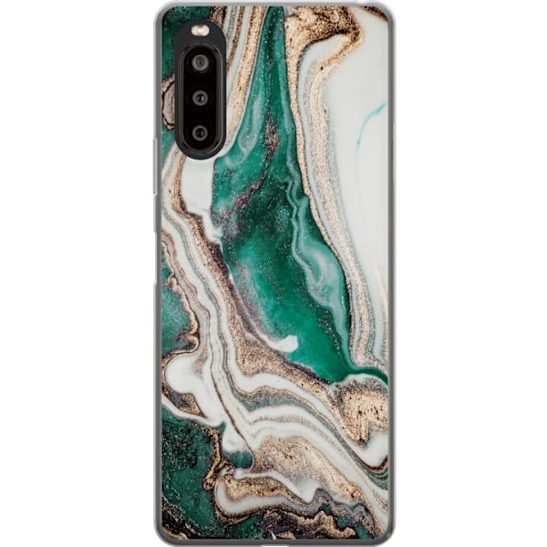 Sony Xperia 10 II Cover / Mobilcover - Grøn