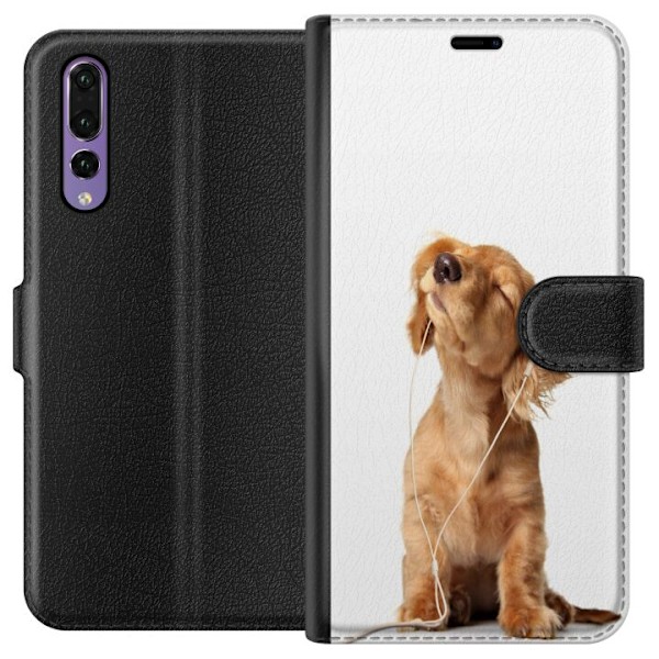 Huawei P20 Pro Tegnebogsetui Hund