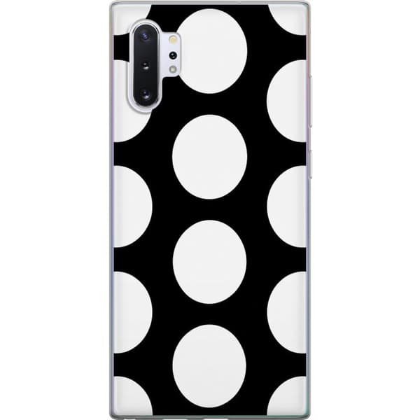 Kompatibelt Mobilskal till Samsung Galaxy Note10+ Mono Dots svart