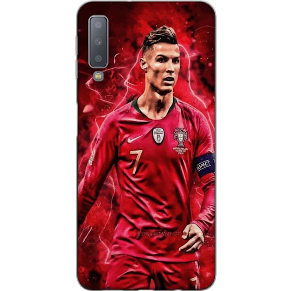 Samsung Galaxy A7 (2018) Gennemsigtig cover Ronaldo Færdighed