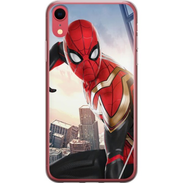 Apple iPhone XR Gjennomsiktig deksel Spiderman