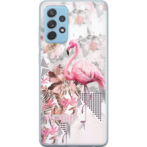 Samsung Galaxy A52 5G Deksel / Mobildeksel - Flamingo