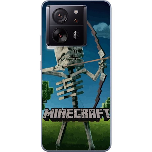 Xiaomi 13T Pro Läpinäkyvä kuori A Minecraft Movie