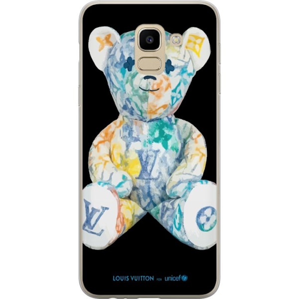 Samsung Galaxy J6 Läpinäkyvä kuori LV TEDDY