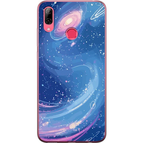 Huawei Y7 (2019) Genomskinligt Skal Galaxen