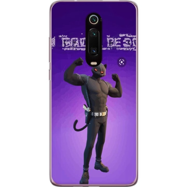 Xiaomi Mi 9T Pro  Gennemsigtig cover Fortnite - Meowscles