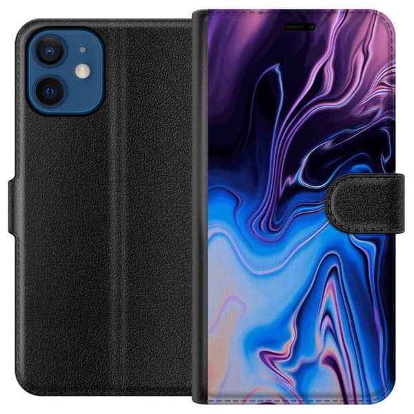 Kompatibelt Plånboksfodral till Apple iPhone 12 Mönster