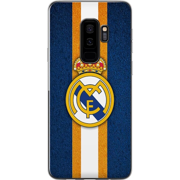 Samsung Galaxy S9+ Läpinäkyvä kuori Real Madrid CF