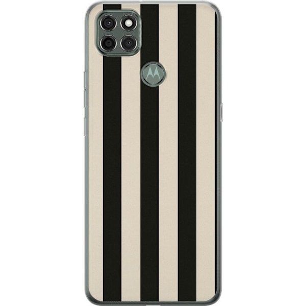 Motorola Moto G9 Power Genomskinligt Skal Line Flow