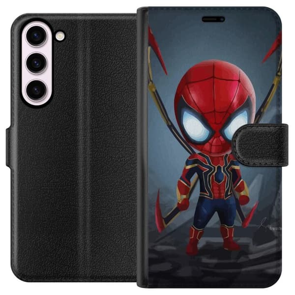 Kompatibelt Plånboksfodral till Samsung Galaxy S23+ Spider-Man