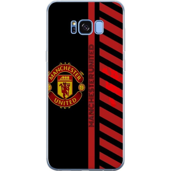 Samsung Galaxy S8 Gennemsigtig cover Manchester United