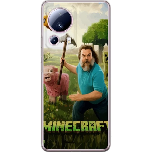 Xiaomi 13 Lite Läpinäkyvä kuori A Minecraft Movie