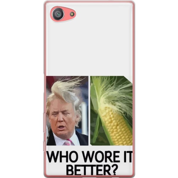 Sony Xperia Z5 Compact Gennemsigtig cover Trump