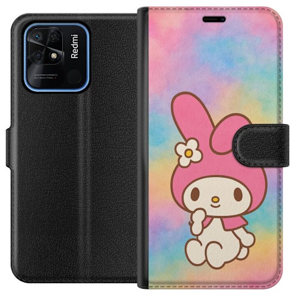 Xiaomi Redmi 10C Tegnebogsetui Kawaii Sanrio My Melody