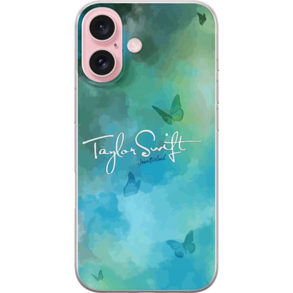 Apple iPhone 16 Läpinäkyvä kuori Taylor Swift