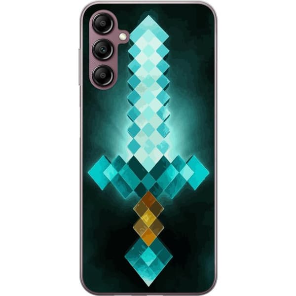 Kompatibelt Mobildeksel til Samsung Galaxy A14 5G Minecraft sverd
