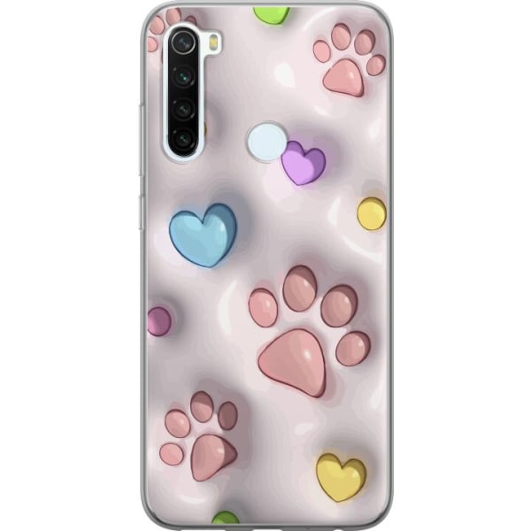 Xiaomi Redmi Note 8 Gennemsigtig cover Fluffy Poter