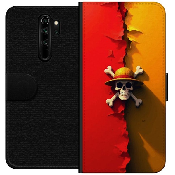 Xiaomi Redmi Note 8 Pro  Plånboksfodral Dödskalle