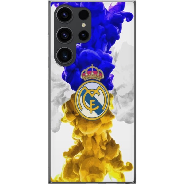 Samsung Galaxy S24 Ultra Läpinäkyvä kuori Real Madrid Väri