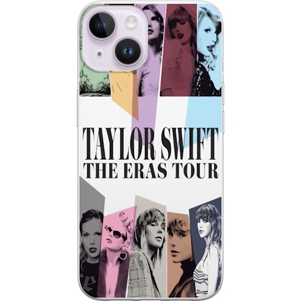 Apple iPhone 14 Plus Genomskinligt Skal Taylor Swift