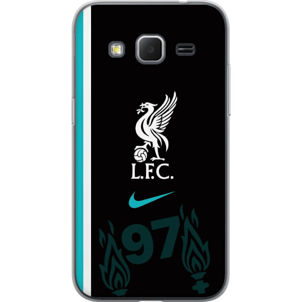 Samsung Galaxy Core Prime Läpinäkyvä kuori Liverpool FC