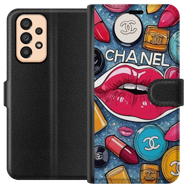 Samsung Galaxy A33 5G Plånboksfodral Chanel Lips