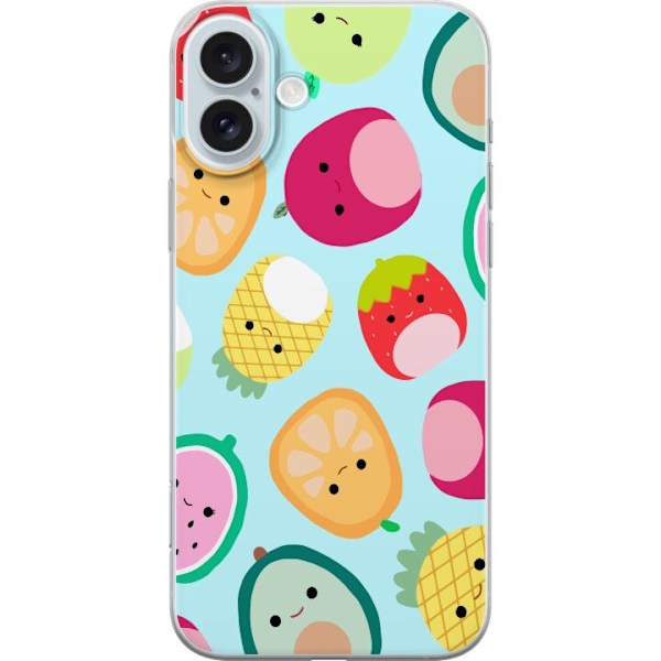 Apple iPhone 16 Plus Gennemsigtig cover Squishmallow