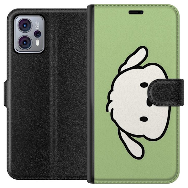 Motorola Moto G23 Tegnebogsetui Snoopy Flip