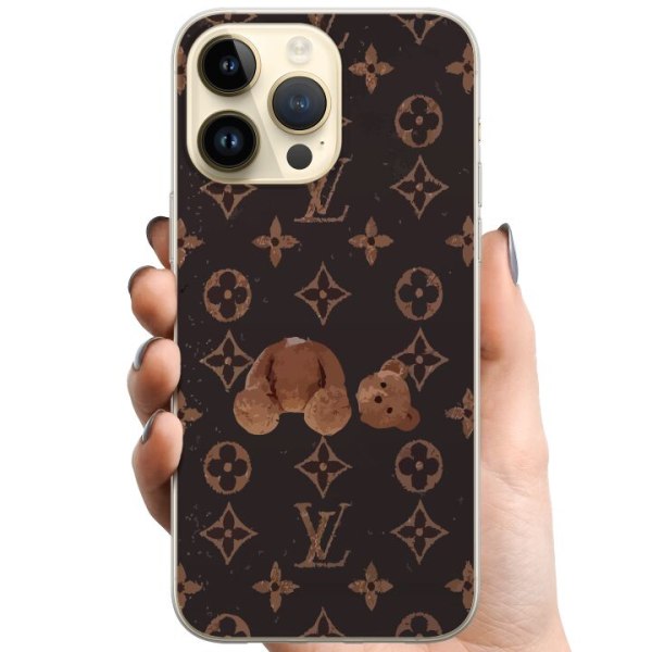 Apple iPhone 15 Pro Max TPU Mobildeksel LV Teddy Dead