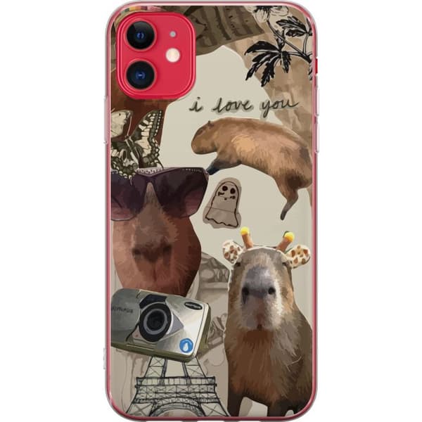 Kompatibelt Mobilskal till Apple iPhone 11 Capybara