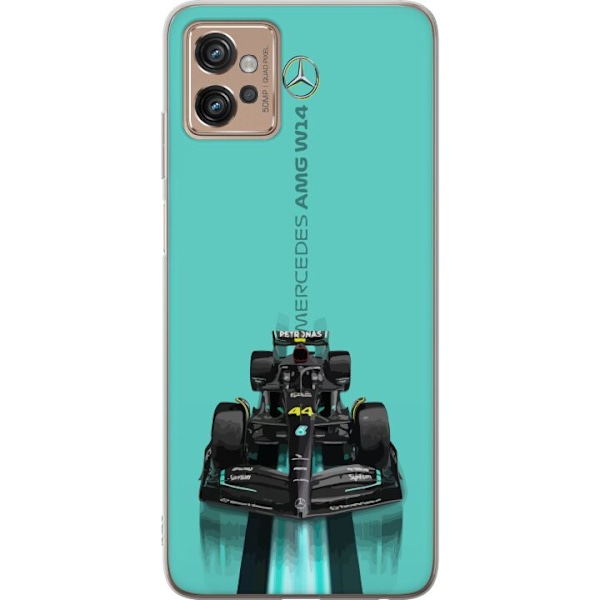 Motorola Moto G32 Gjennomsiktig deksel Mercedes F1