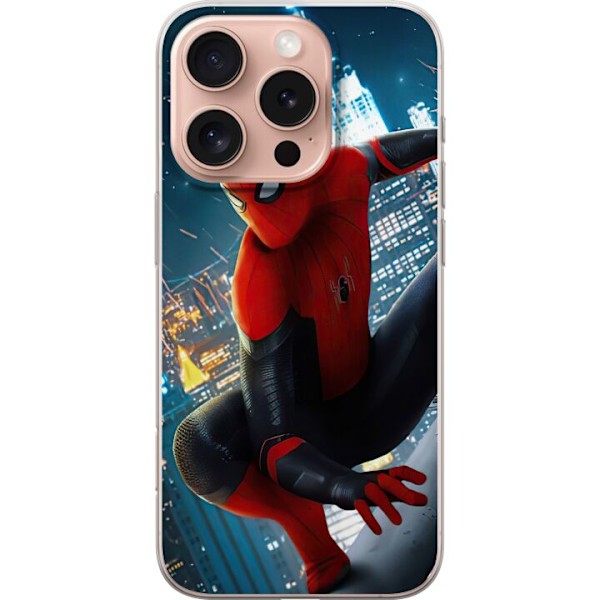 Apple iPhone 16 Pro Gennemsigtig cover Spiderman