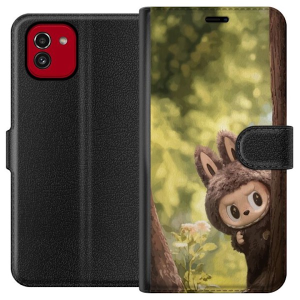 Samsung Galaxy A03 Tegnebogsetui Labubu Graffiti Vibes – Gad
