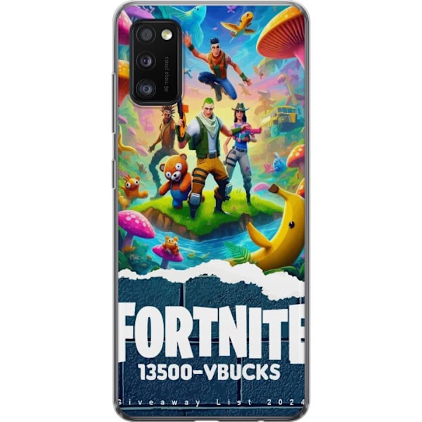 Samsung Galaxy A41 Gjennomsiktig deksel Fortnite