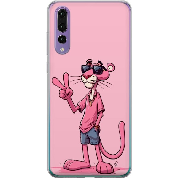 Huawei P20 Pro Läpinäkyvä kuori Pink Panter Peace