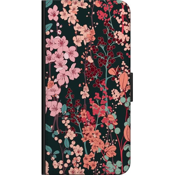 Kompatibelt Plånboksfodral till OnePlus 9 Pro Blommor