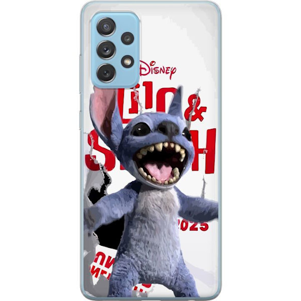 Samsung Galaxy A52 5G Genomskinligt Skal Stitch