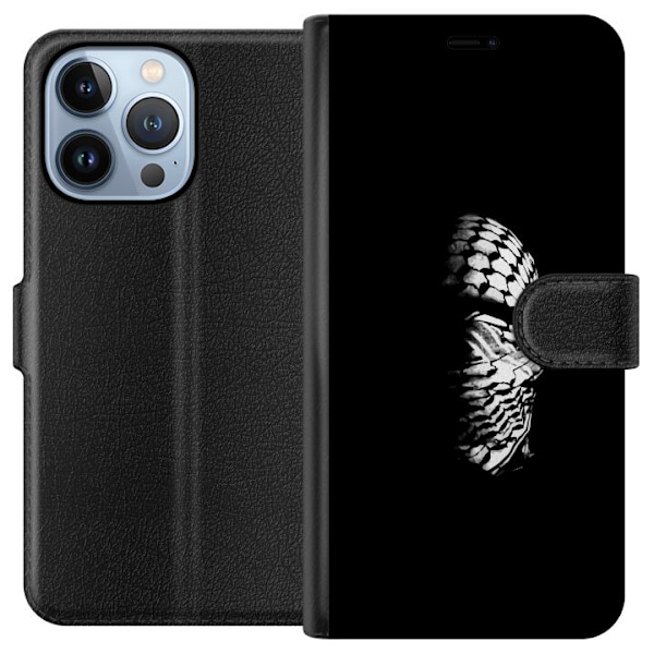 Apple iPhone 13 Pro Lommeboketui Keffiyeh-mønster - klassisk