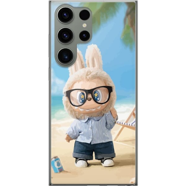Samsung Galaxy S23 Ultra Läpinäkyvä kuori Labubu Tummat Une