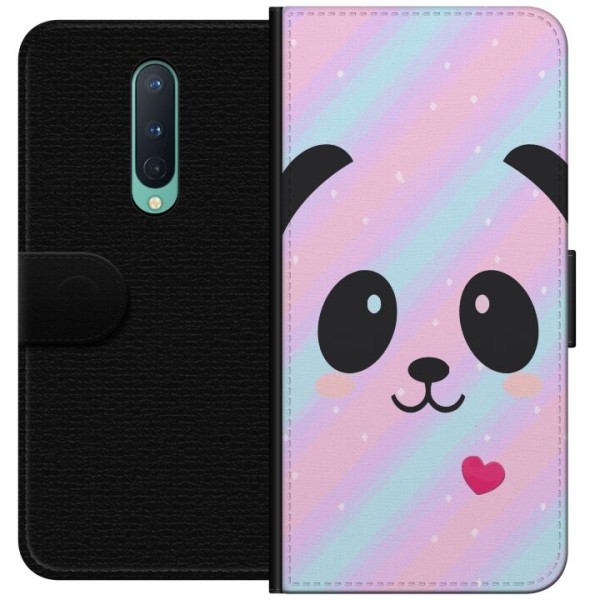OnePlus 8 Lompakkokotelo Sateenkaari Panda