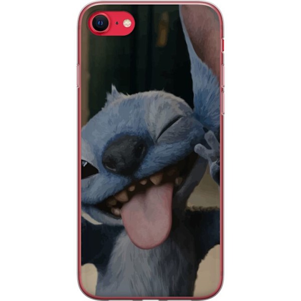 Apple iPhone 8 Gennemsigtig cover Stitch Sød Alien - Blå Fav